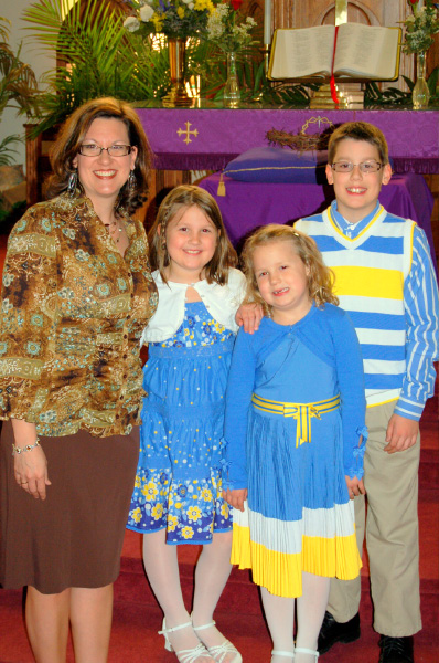 Debbie, Kenzie, Kaitlyn, Kevin