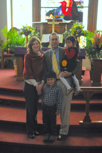Sarah, Gideon, Steve, Evelyn
